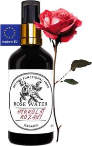 Rosenwasser Bio aus biologischem Anbau - Gesichtswasser mit natürlichem Rosenduft - 100 ml