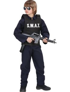 S. W. A. T. Weste Kinderweste - SWAT Spezial Komando Polizei flexibel