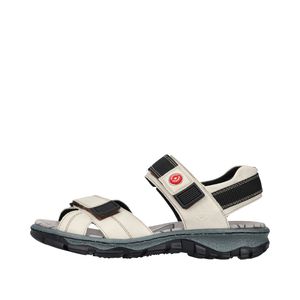 Rieker Trekkingsandalen - Ivory Kunstleder Größe: 40 Normal