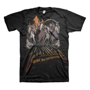 Metallica - "Horsemen" T-Shirt für Herren/Damen Unisex - 40-jähriges Jubiläum RO4666 (XL) (Schwarz)