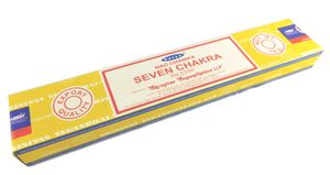 Satya Räucherstäbchen 15g, ca 15 Sticks Seven Chakra