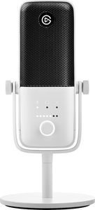Elgato Wave:3 White - Pro­fes­sio­nel­les USB-Kon­den­sa­tor­mi­kro­fon für Streaming, Podcasts