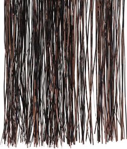 Lametta 40x50cm - Schwarze Trüffel