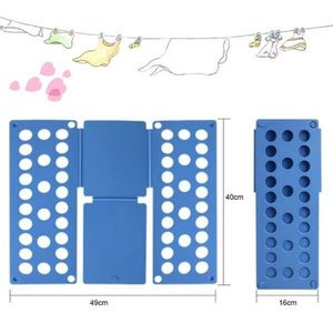 Wäschefalter Kleiderfalter Faltbrett Bügelhilfe Faltsystem - 10 Farben Blau