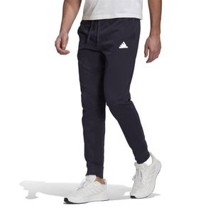 adidas Trainingshose Herren AEROREADY 70% Baumwolle, Größe:XL, Farbe:Blau