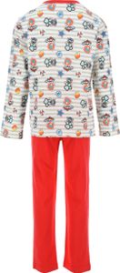 Paw Patrol Chase Marshall Kinder Jungen Schlafanzug Pyjama Langarm-Shirt + Schlaf-Hose, Farbe:Rot, Größe:110 Paw Patrol Chase Marshall Kinder Jungen Schlafanzug Pyjama Langarm-Shirt + Schlaf-Hose, Farbe:Rot, Größe:110