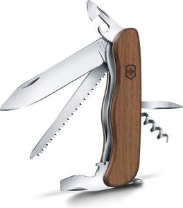 VICTORINOX Forester Wood Taschenmesser 0.8361.63 10 Funktionen Nussbaum