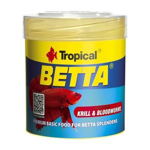 TROPICAL Betta 50ml/15g základné krmivo pre bojovnice, 6977062