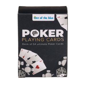 OOTB Mini Spielkarten - 54 Karten Reisespiel, Poker, Karten für Reise