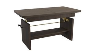 Minio, Tisch “Janek” 116-156 cm, klappbar, Dark Ash Farbe
