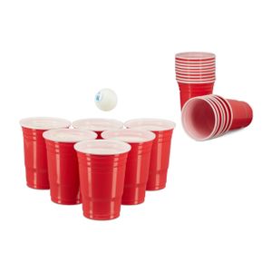 relaxdays Beer Pong Becher 50er Set