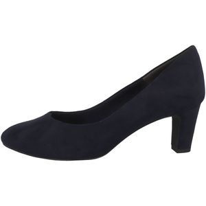 Tamaris Damen Schuhe trendige Pumps Blockabsatz 1-22418-28, Größe:38 EU, Farbe:Blau