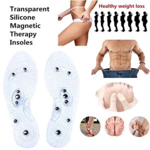 1 Paar Magnetische orthopädische Einlegesohlen Akupressur Massage Schuheinlagen