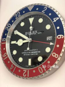 Uhr Rolex GMT Master II Pepsi (Wanduhr)