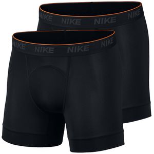 Nike Herren Fitness Trainings Herren-Boxershorts (2er-Pack) schwarz, Größe:M