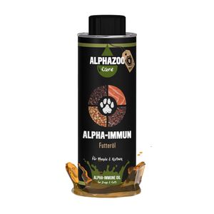 Alpha-Immun Futteröl für Hunde & Katzen I Immunsystem stärken: 250ml