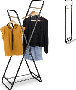 relaxdays Kleiderständer klappbar Metall relaxdays Kleiderständer klappbar Metall