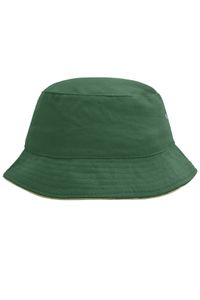 Trendiger Hut aus weicher Baumwolle dark-green/beige, Gr. S/M