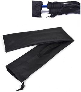 GKA Tasche für Nordic Walking Stöcke Trekkingstöcke bis 75 cm für 1 - 2 Stöcke faltbar Stocktasche schwarz Aufbewahrung Tasche