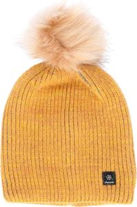 Antonio Damen Winter Strick Mütze W23/24 yellow