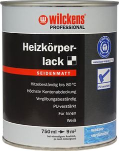 Wilckens Professional Heizkörperlack seidenmatt, 750 ml