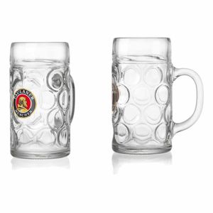 Ritzenhoff & Breker Paulaner pivný pohár, pivný pohár, pivný pohár, stein, sklo, sklo, 1 L, 684766