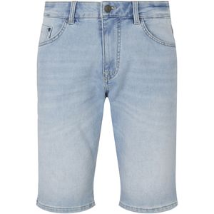 TOM TAILOR JOSH SHORTS Herren Jeans Shorts Five-Pocket-Style, Shorts:W30, Tom Tailor Farben:Light Stone Wash Denim