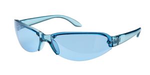 Icon Eyewear Sonnenbrille - SPLITZ - Hellblau und neonblau