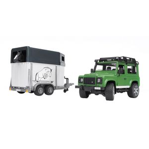 Land Rover Defender +Anhänger +Pferd