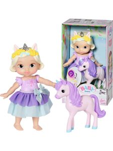 Zapf Creation Spielwaren BABY born Storybook Princess Bella & Einhorn 18 cm Stehpuppen Einhörner Puppen Großpuppen