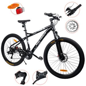 Horský bicykel Maltrack MTB 26 palcov, 21 rýchlostí Shimano, trekkerský bicykel, kotúčové brzdy, odporúčaná výška 165-185 cm, chlapčenský bicykel, čie