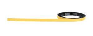 Magnetoflexband 1000x5mm gelb zuschneidbar, beschriftbar