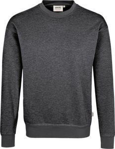HAKRO Sweatshirt Mikralinar® 475, anthrazit meliert, 2XL HAKRO Sweatshirt Mikralinar® 475, anthrazit meliert, 2XL