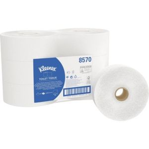 Kleenex Toilettenpapier Jumbo 8570 2-lag 500 Bl./Rl. 6 Rl./Pack.