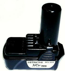 Original Hitachi Akku 10,8 V / 12 V BCL 1015  1025 Neubestückt  2,5 Ah 2500 mAh