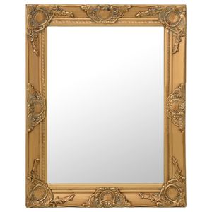 vidaXL Wandspiegel im Barock-Stil 50x60 cm Golden