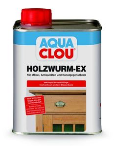 Holzwurm-Ex AQUA CLOU für Möbel und Antiquitäten farblos 750 ml