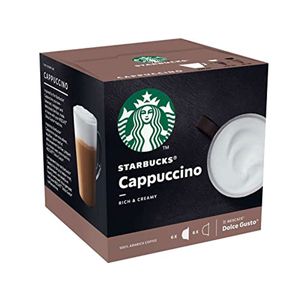 Starbucks Dolce Gusto Cappuccino Bohatá a krémová káva Arabica 120g