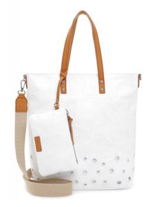 Tamaris Schultertasche Lilo Shopper White weiß