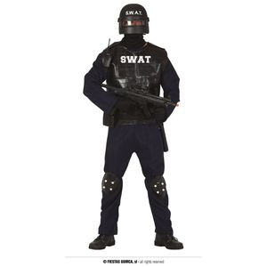Kostým jednotky SWAT pre mužov, veľkosť:M