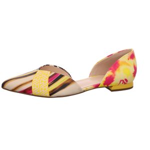 Högl Shoes     gelb kombi, Größe:7, Farbe:pink gelb kombi  5