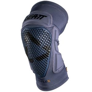 Leatt Unisex Knieschoner Airflex Pro, Flint - Grau Blau, XXL