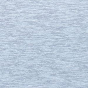 Baumwoll/Leinen-Jersey Slub-Jersey einfarbig hellgrau 1,5m Breite