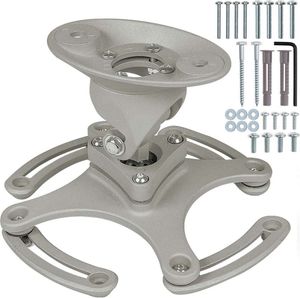 Universal Beamer-Deckenhalterung aus Aluminium Lochabstände 120 - 235 mm