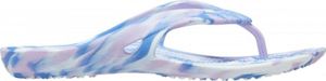 Klapki damskie Crocs Kadee II Marbled Flip W niebiesko-różowe 208331 5PT - 36-37