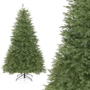 Weihnachtsbaum HARRY - Künstlicher Christbaum Tannenbaum - Aus hochwertigem polyethylen mit Metallständer, Größe:220 cm
