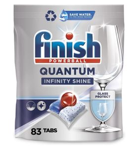 Finish, Quantum Infinity Shine, Tabletki do zmywarki, 83 sztuk (PRODUKT Z NIEMIEC)