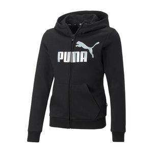 Puma Essential+ Logo Hooded Sweatjacke Kinder