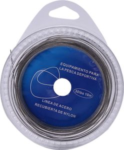10 m 7 Stränge geflochtene Hochfischfischfischstahldraht (30 lb)