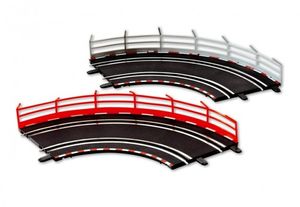 Carrera GO!!! Fangzaun 5 Stück weiß / 5 Stück rot, 1Set Carrera GO!!! Fangzaun 5 Stück weiß / 5 Stück rot, 1Set